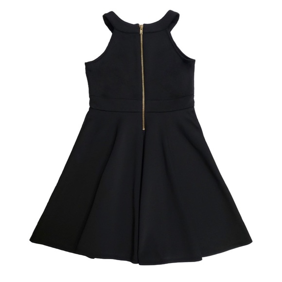 Emerald Sundae Double V Mesh Skater Dress - Picture 3 of 8